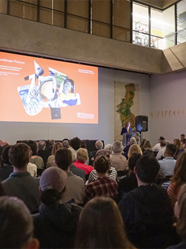 People watching a lecture