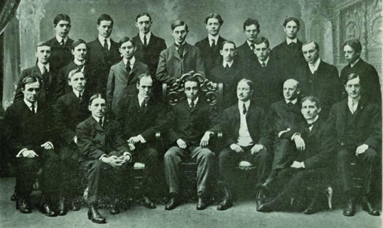 group photo of architectural society